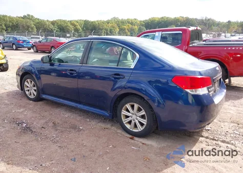 2011 Subaru Legacy 2.5I Premium из США, поврежденный, VIN 4S3BMCG62B3211968